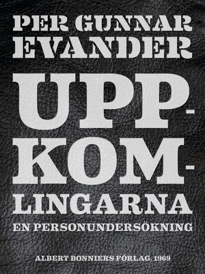 cover image of Uppkomlingarna
